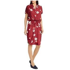 Size 10 Lauren Ralph Lauren Women's Floral Print Sheath Dress